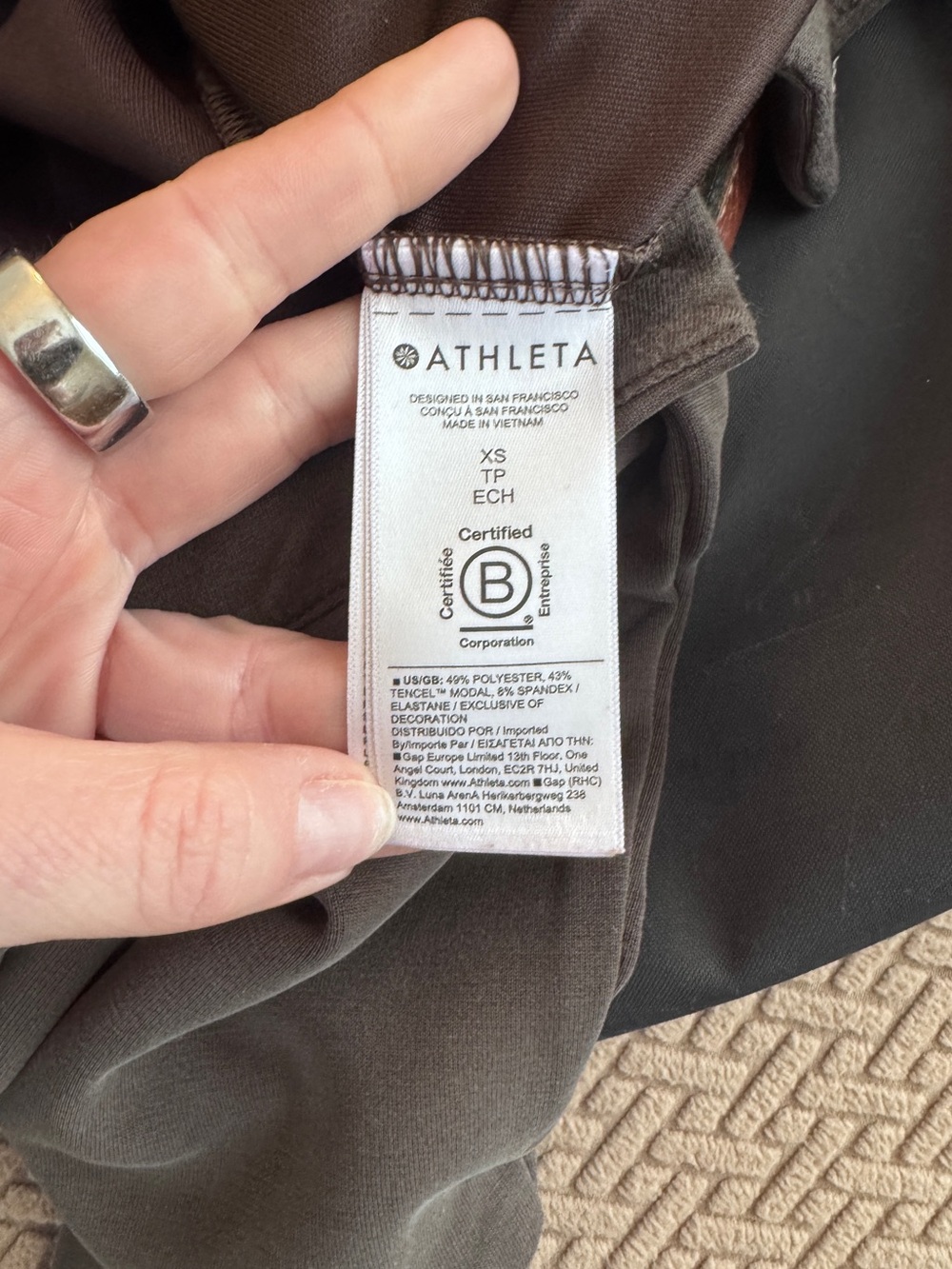 Athleta Seasoft Quarter Zip Sweatshirt - Picture 6 of 7